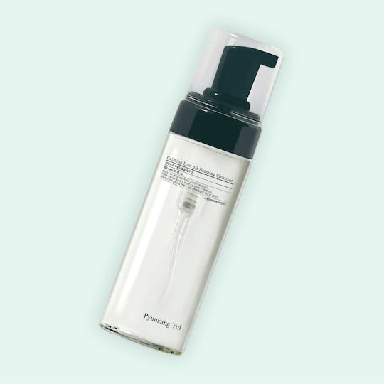 Pyunkang Yul Beruhigender Niedriger pH Schäumender Gesichtsreiniger Flüssig mit Beruhigung & Kontrolle der Fettigkeit Wirkung 150ml