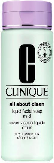 Clinique All About Clean Lichid de Curățare a Feței cu Acțiune Hidratantă 200ml