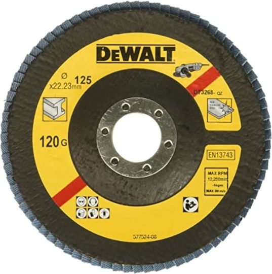 DEWALT -QZ Grinding Disc Metal 125mm Set 1pcs