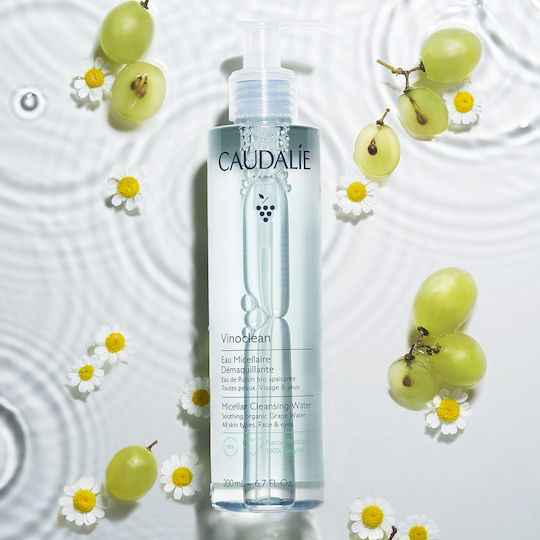 Caudalie Vinoclean Apă Micelară Demachiantă Pentru Față și Ochi cu Acțiune Hidratantă și Calmanta 200ml
