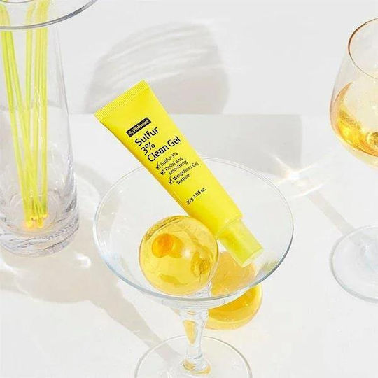 Wishtrend Sulfur 3% Gel Facial Cleanser for Oil Control & Soothing Action 30ml