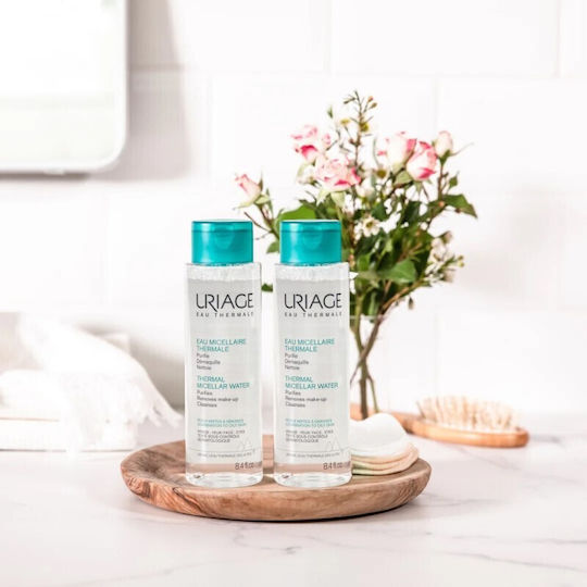 Uriage Micellar Water Facial Makeup Remover for Oil Control 500ml