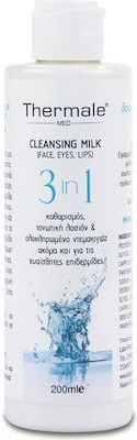 Thermale Med Cleansing Milk Facial Cleansers with Moisturizing and Brightening Action 200ml
