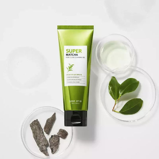 Some By Mi Super Matcha Gel Facial Cleanser with Moisturizing & Against Imperfections Action 100ml