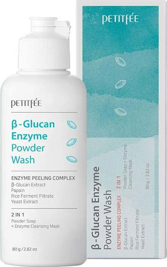 Petitfee Beta Glucan Enzyme Facial Cleansing Cream with Moisturizing and Soothing Action 80g