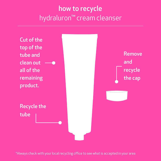 Indeed Labs Hydraluron Cremă Demachiantă Facială cu Acțiune Hidratantă și de Strălucire 100ml