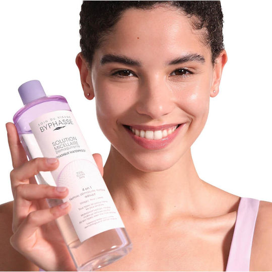 Byphasse Solution Micellaire Lotion Αφαίρεσης Αδιάβροχου Μακιγιάζ Προσώπου 500ml