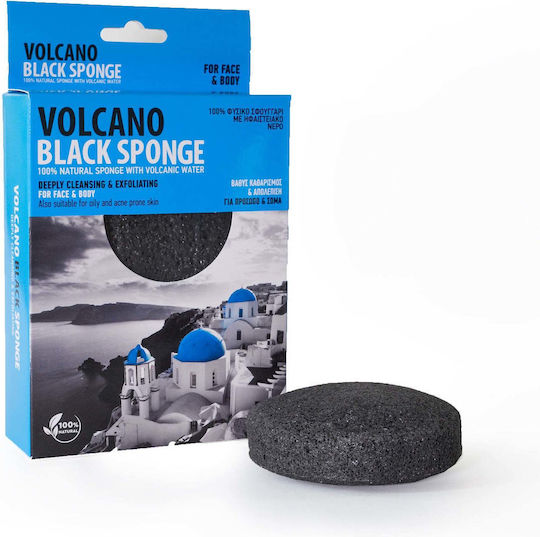 OliveSpa Santo Volcano Spa Konjac-Schwämme zur Gesichtsreinigung mit feuchtigkeitsspendender Wirkung