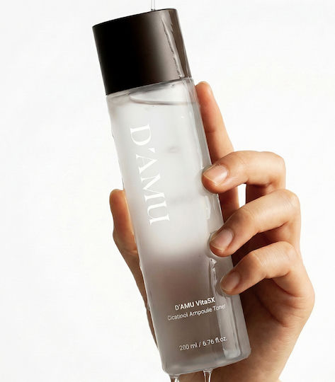 D'amu Lichid Tonifiant Pentru Față cu Centella Asiatica, Ceramide & Vitamina C 200ml