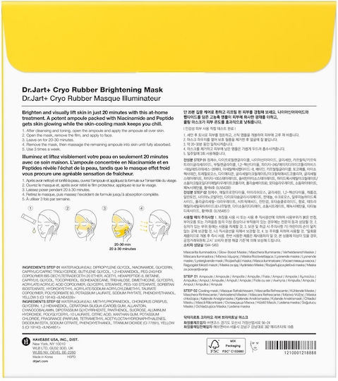 Dr. Jart+ Cryo Rubber Jelly Mask