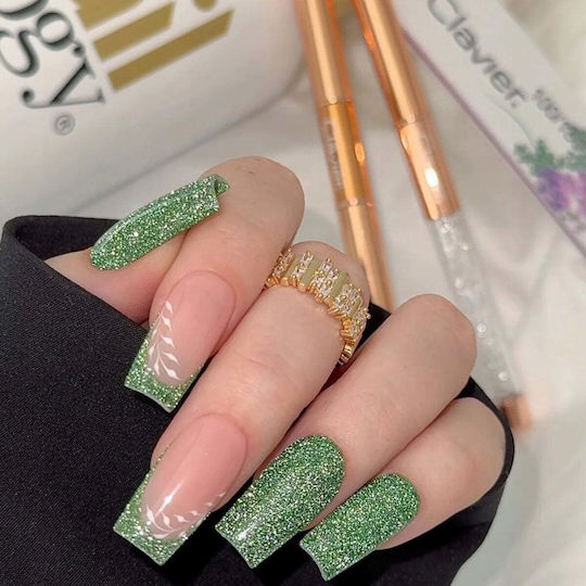 Ημιμόνιμο Βερνίκι Νυχιών 128 με Glitter 8ml