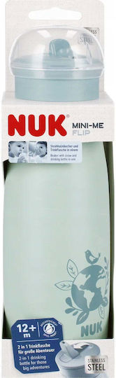 Nuk Παιδικό Ποτηράκι από Πλαστικό Πράσινο 500ml