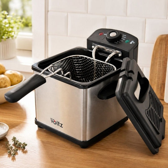 Voltz OV51980CG Fritteuse 1,2 l Schwarz