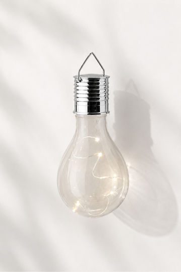 Kaemingk Hanging Solar Light with Photocell 8cmx8cmx14cmcm