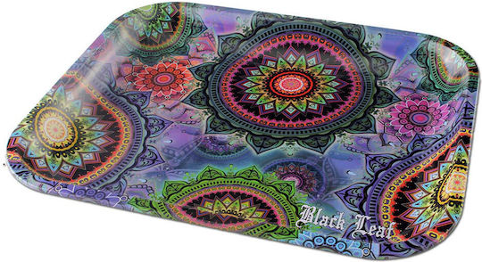 Black Leaf Rolling Tray Πολύχρωμο