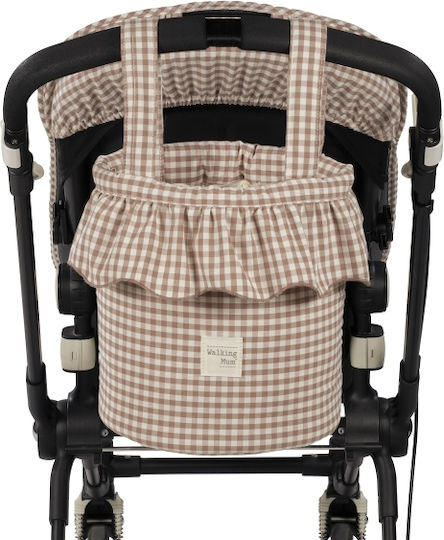 Walking Mum Организатор за количка Кафяв Vichy