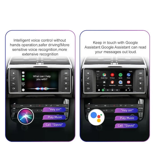Digital IQ Auto-Audiosystem für Suzuki Swift, Skoda Superb, Land Rover Discovery, Dodge Journey und Chrysler Vision 2016–2019 (Bluetooth/USB/Wi-Fi/GPS/Apple CarPlay/Android Auto) mit 8-Zoll-Touchscreen