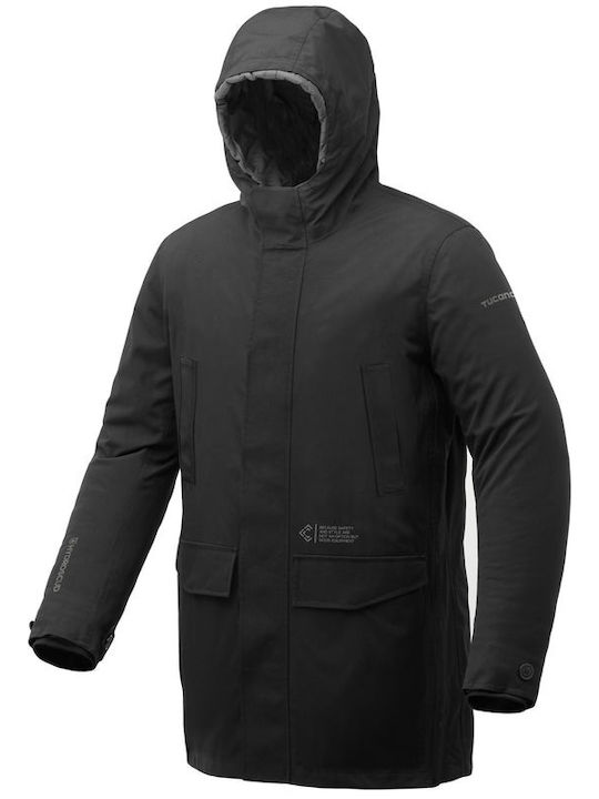 Monte HYD Men’s 4-Season Waterproof Black Motorcycle Jacket