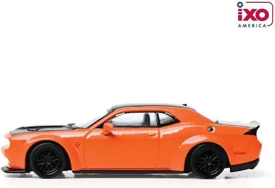 Model de Mașină Dodge Challenger Srt Portocaliu 1:64 Ixo America
