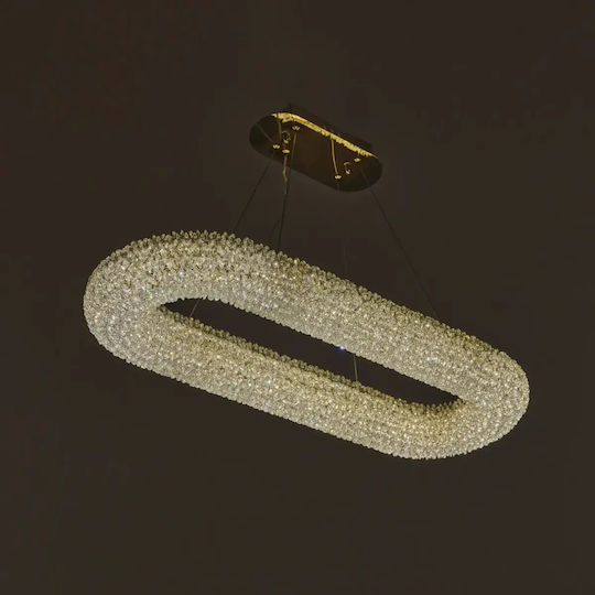 Corp de iluminat suspendat auriu LED