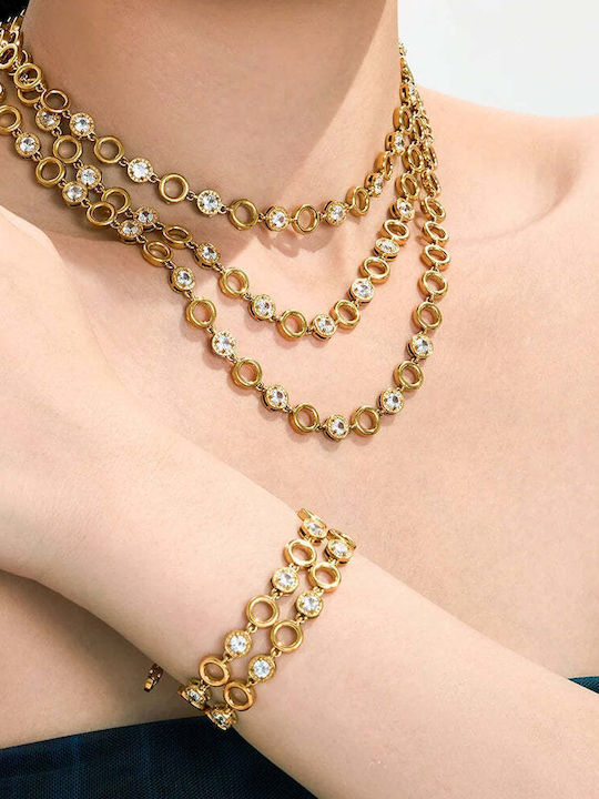 Charmy Choker από Επιχρυσωμένο Ατσάλι Charmy Choker από Επιχρυσωμένο Ατσάλι
