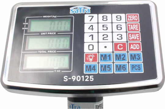 Satra Cântar Profesional Electronic cu Capacitate de Cântărire de 60 kg