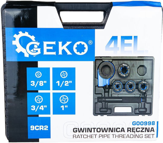 Σετ Κολαούζα Σωλήνων 3/8"-1" Geko