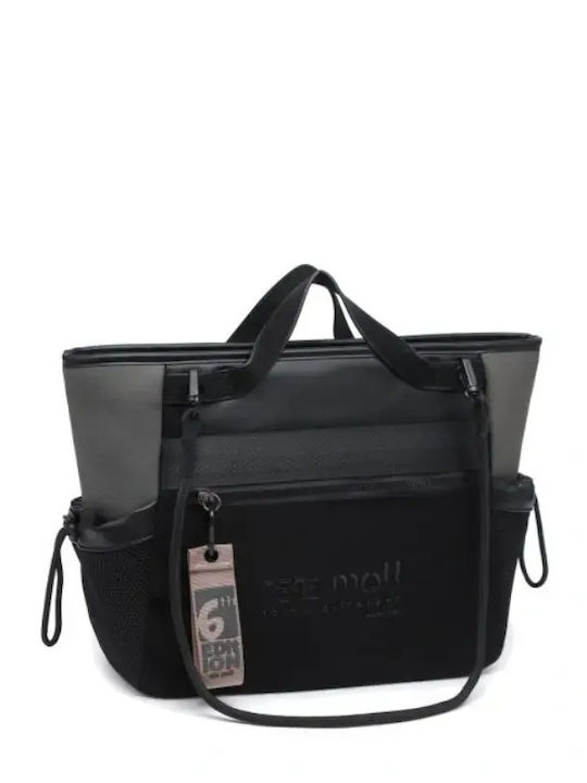 Women's Black Shoulder Bag