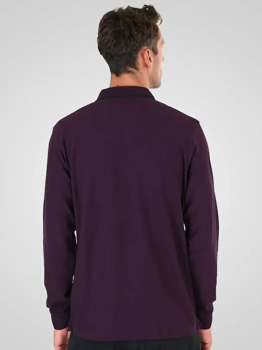 Polo Μπλούζα Μακρυμάνικη Rasberry