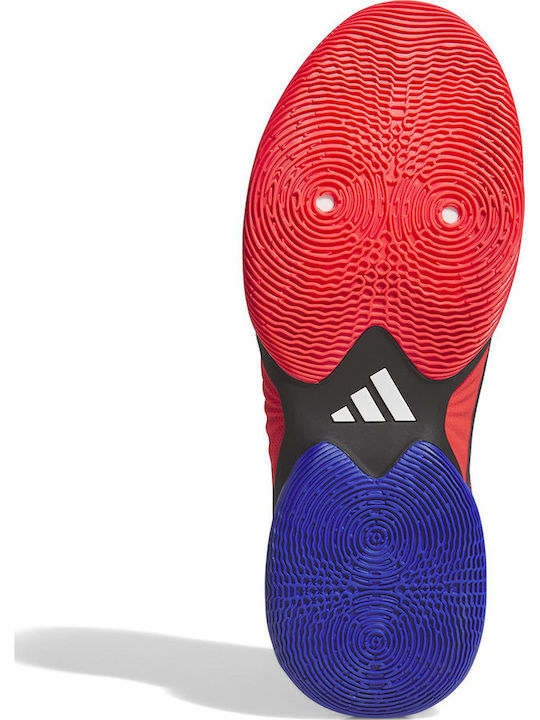 D.O.N. Issue 8 Low Basketball Shoes Core Black / Lucid Red / Lucid Blue