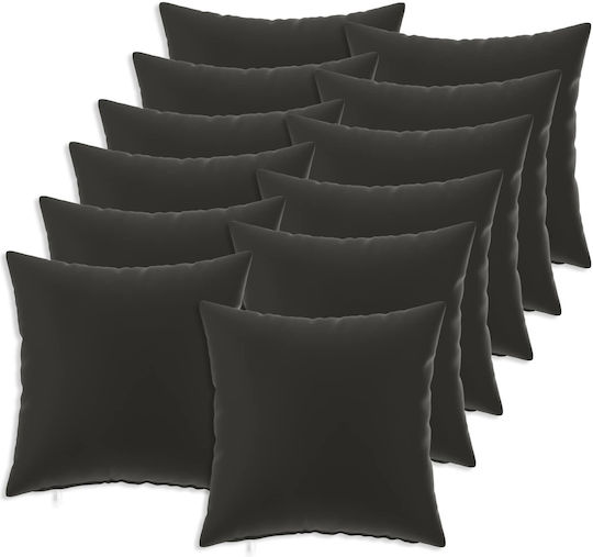 vidaXL Heerlen Sofa Cushion Black 50x50 cm