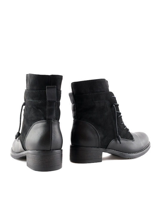 Women's Black Combat Boots