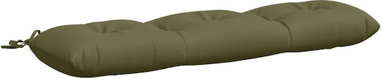 vidaXL Vianen Garden Bench Cushion Olive Green 30x120 cm