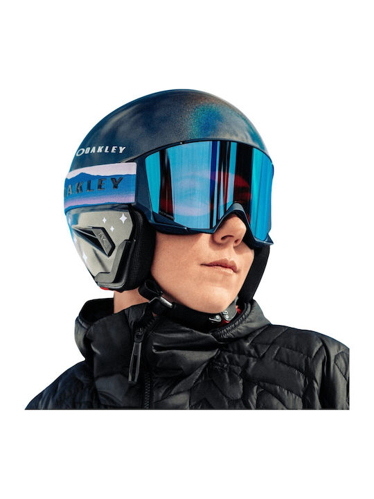 Oakley Snow Mască de Schi și Snowboard pentru Adulți Multicoloră cu Lentilă Multicoloră
