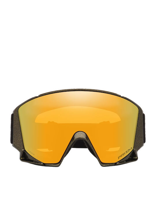 Oakley Snow Mască de Schi și Snowboard pentru Adulți Multicoloră cu Lentilă Multicoloră