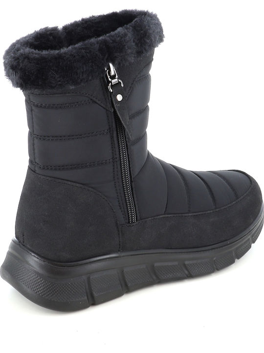Damenstiefeletten Schwarz 242/2512-01_SCHWARZ