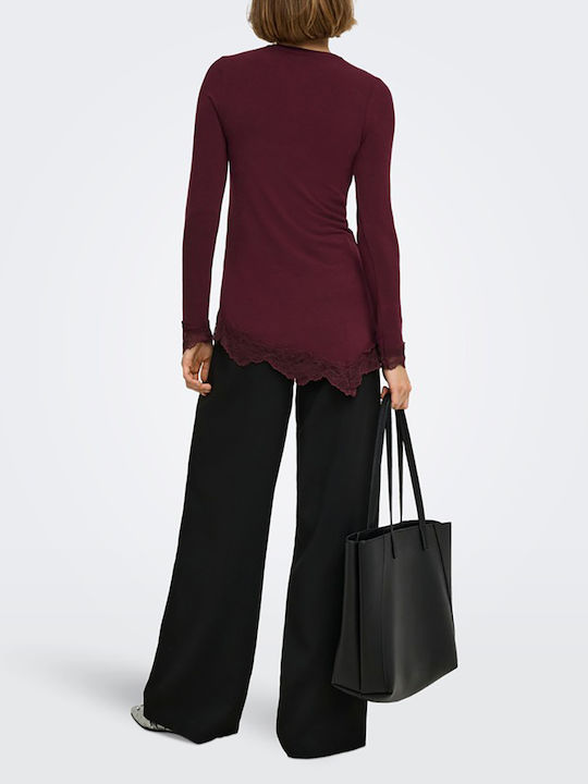 Only Bluse Decadent Chocolate
