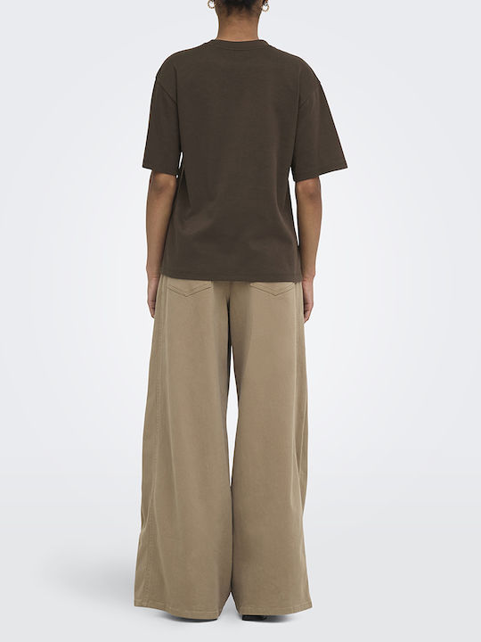 Only T-Shirt Bracken Brown