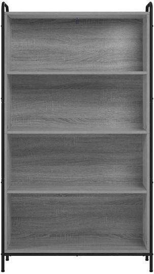 Βιβλιοθήκη Γκρι Sonoma 55.5x33x174εκ.