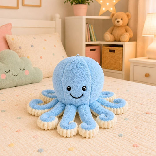 Lean Toys Плюшен октопод Plush 30 см