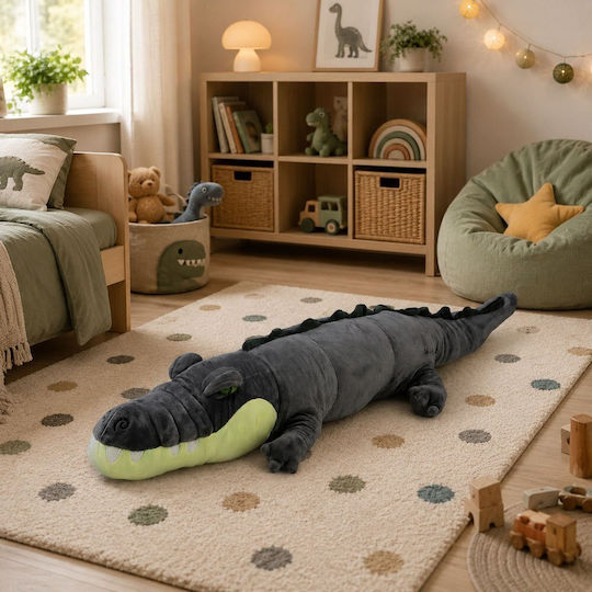 Lean Toys Плюшен крокодил 90 см