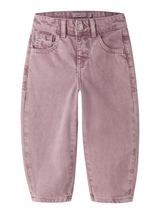 Kids' Pink Jeans Trousers