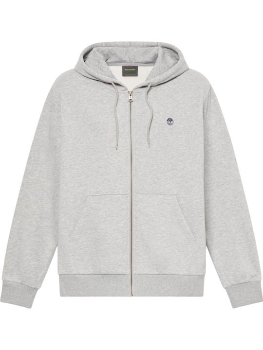 Graue Kapuzenjacke