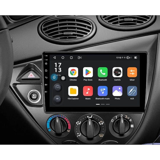 Lenovo Auto-Audiosystem für BMW X2 / X6 Ford Focus 1998–2004 (Bluetooth/USB/WiFi/GPS/Apple-CarPlay/Android-Auto) mit 9-Zoll-Touchscreen
