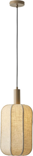 Eurolamp Melya Κρεμαστό Φωτιστικό Καφέ 22x22x147εκ. Eurolamp Melya Κρεμαστό Φωτιστικό Καφέ 22x22x147εκ.