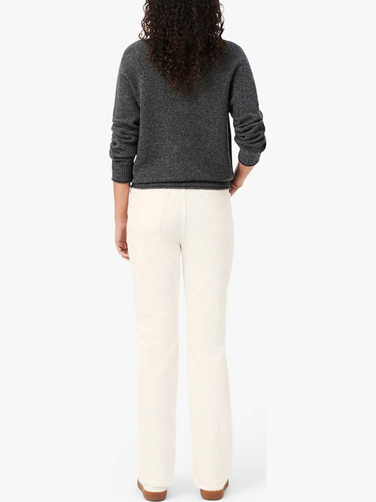 Lacoste Γυναικείο Υφασμάτινο Παντελόνι White