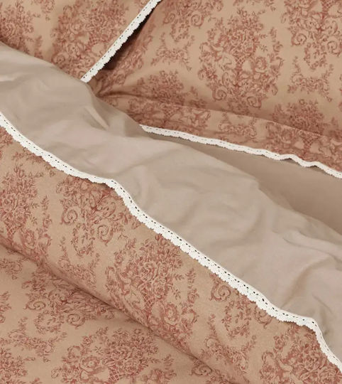 Das Home Prestige Super Double Set 220x240cm Terracotta Das Home Prestige Super Double Set 220x240cm Terracotta