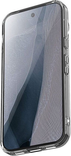 Crong Hybrid Back Cover din Plastic cu Curea Transparentă (Google Pixel 11 Pro)