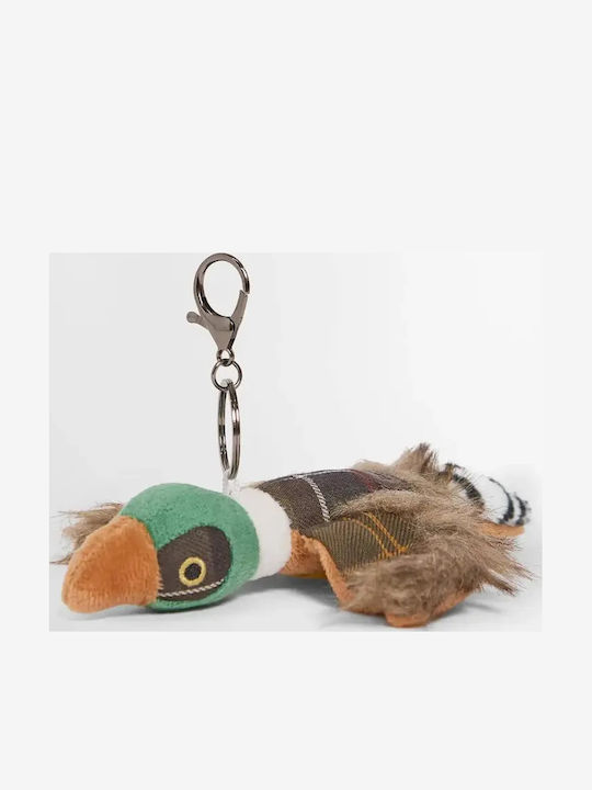 Barbour Animal Key Ring Khaki