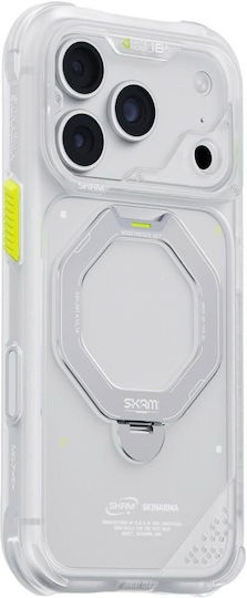 Husă Skinarma Case Saturn Magsafe + Suport Rotativ iPhone 18 Pro 17 Pro Frost Sk-2026ipp6.3-saturn-frt